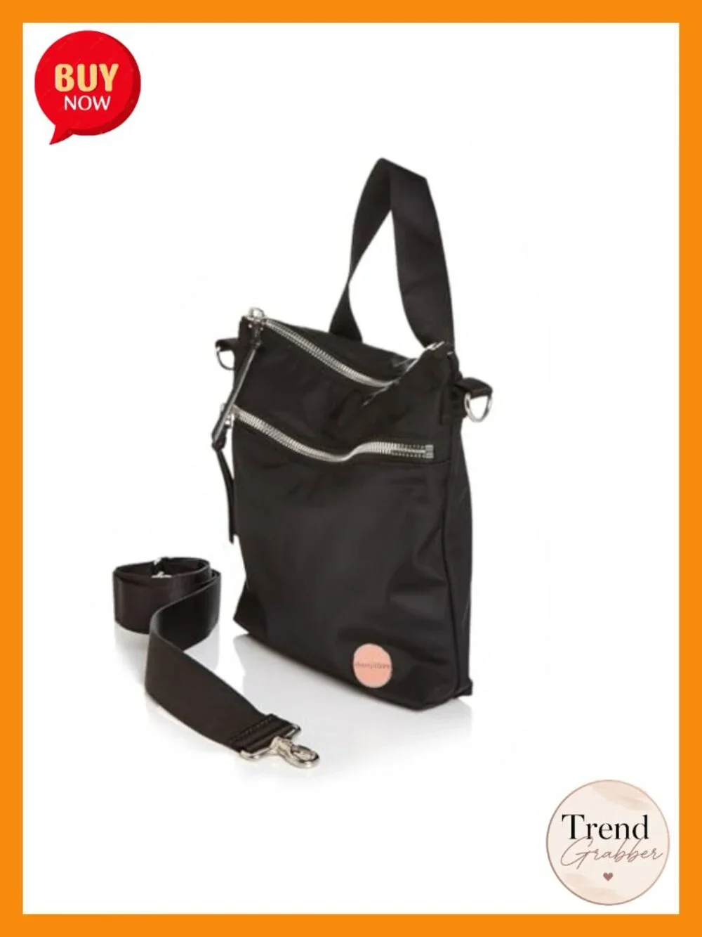 Nylon Crossbody Bag with 55